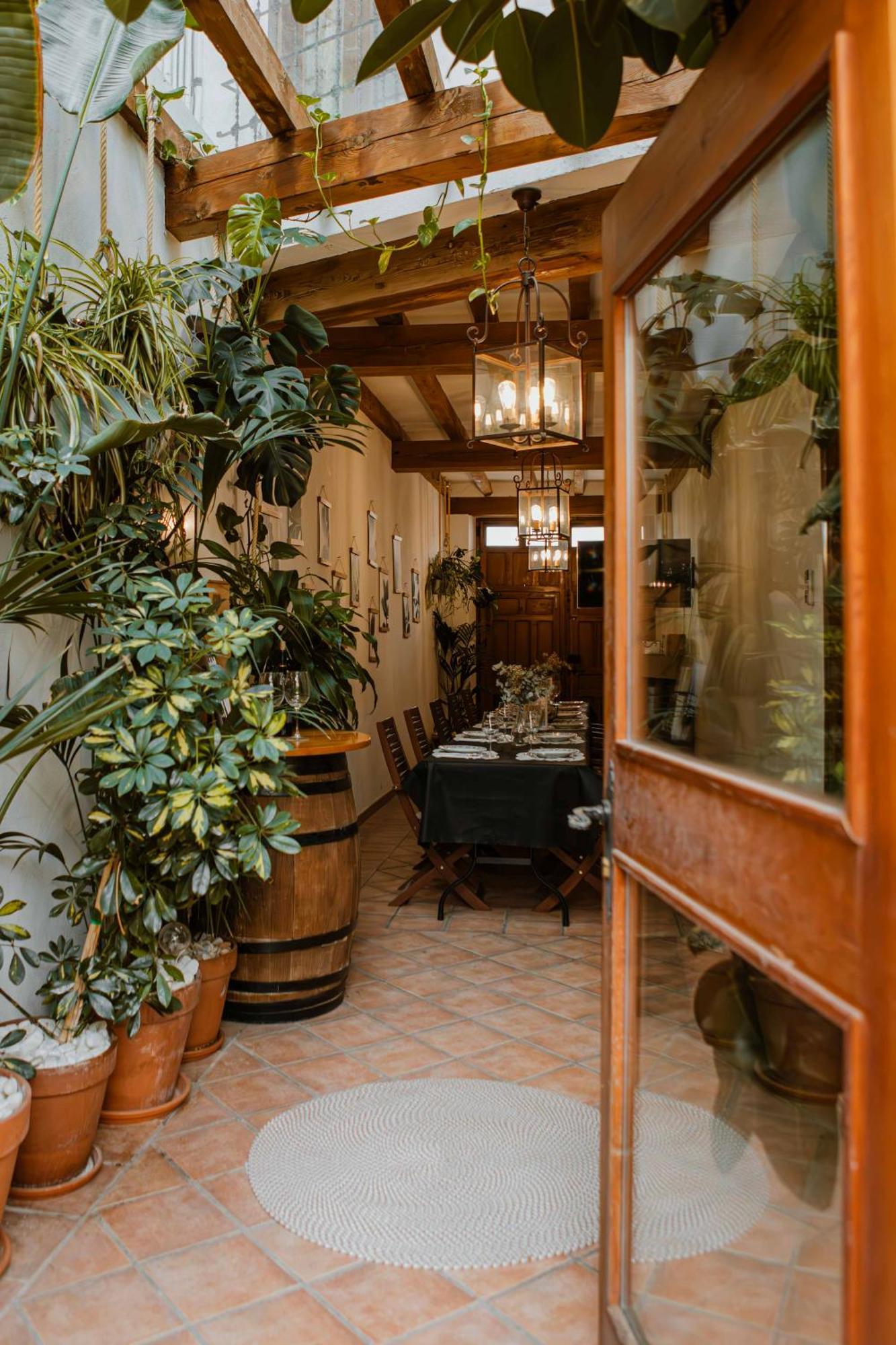 La Casona De Mahora Pensionat Exteriör bild